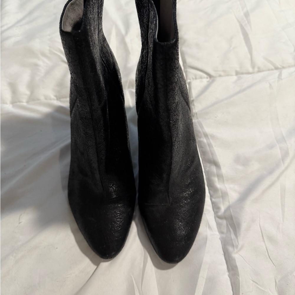 Kenneth Cole Black Ankle Boots